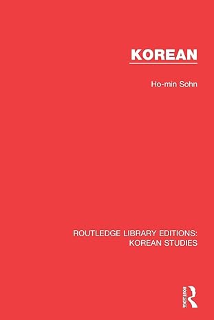 korean 1st edition ho min sohn 0367252643, 978-0367252649