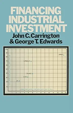 financing industrial investment 1st edition john c carrington ,george twards 1349040231, 978-1349040230