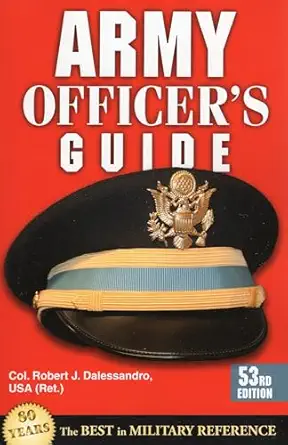 army officers guide 1st edition robert j dalessandro 0811714543, 978-0811714549
