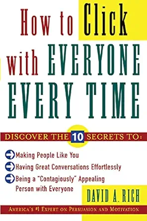 how to click with everyone every time 1st edition david rich 0071418474, 978-0071418478