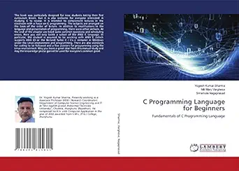 c programming language for beginners fundamentals of c programming language 1st edition yogesh kumar sharma