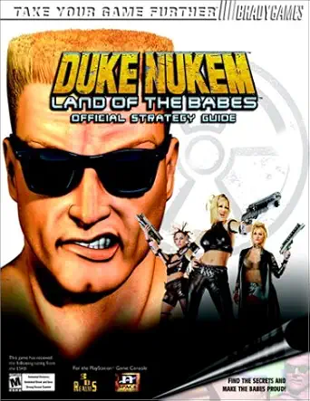 duke nukem land of the babes original strategy guide 1st edition monte fontenot 0744000149, 978-0744000146