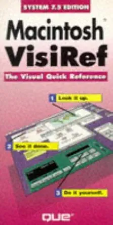 macintosh visiref 1st edition mary jo fahey ,mel sobol ,stephanie gould 1565298314, 978-1565298316