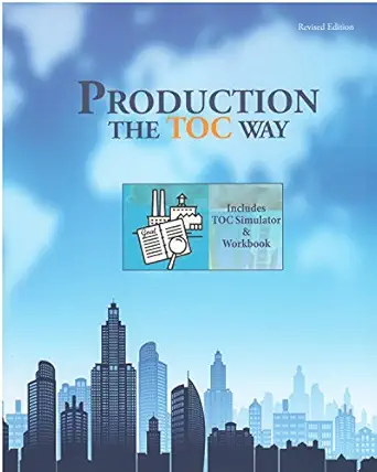 production the toc way with simulator 1st edition eliyahu m goldratt 0884271757, 978-0884271758