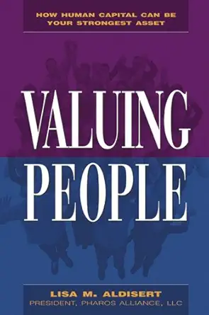 valuing people 1st edition lisa m aldisert 0793150159, 978-0793150151