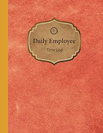 daily employee time log hourly log book worked tracker employee daily sign in sheet for employees time sheet