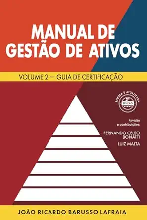manual de gesta o de ativos volume 2 certificaa a o 1st edition sr joa o ricardo barusso lafraia 6500043332,