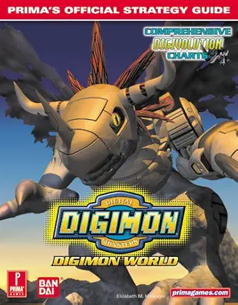 digimon world primas official strategy guide 1st edition elizabeth hollinger 0761530037, 978-0761530039