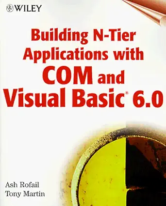 building n tier applications with com and visual basic 6 0 1st edition ash rofail ,tony martin 0471295493,