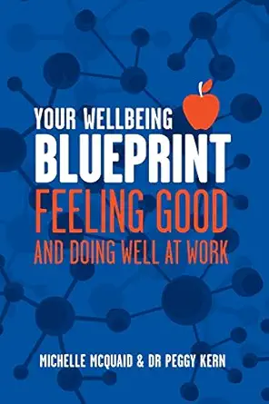 your wellbeing blueprint feeling good and doing well at work 1st edition michelle l mcquaid ,dr peggy l kern