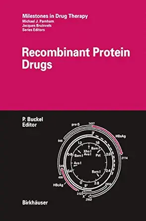 recombinant protein drugs 1st edition p buckel 3764359048, 978-3764359041