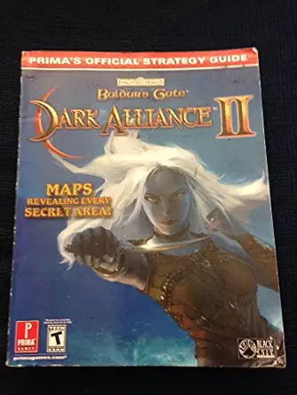 baldurs gate dark alliance ii 1st edition kaizen media group 0761543856, 978-0761543855