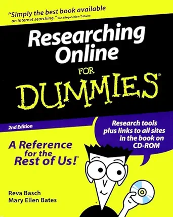 researching online for dummies 1st edition reva basch ,mary ellen bates 0764505467, 978-0764505461