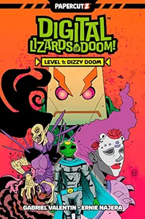 digital lizards of doom vol 1 dizzy doom 1st edition gabriel valentin ,ernie najera 1545811326, 978-1545811320