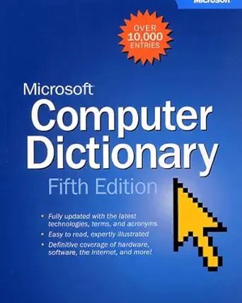 microsofta computer dictionary 1st edition microsoft press 0735614954, 978-0735614956