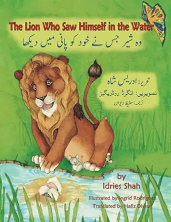 the lion who saw himself in the water english 1st edition idries shah ,ingrid rodriguez ,hafeez diwan