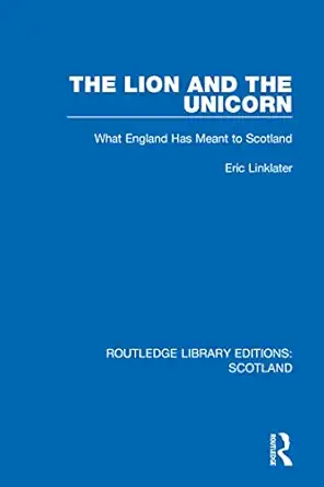 the lion and the unicorn 1st edition eric linklater 1032079444, 978-1032079448