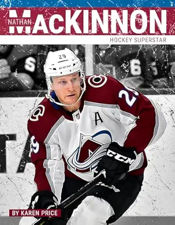 nathan mackinnon hockey superstar 1st edition karen price 1634941101, 978-1634941105