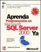 aprenda programacion en microsoft sql server 2000 1st edition rebecca m riordan 8448131886, 978-8448131883