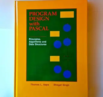 program design with pascal principles algorithms and data structures 1st edition thomas l naps ,bhagat singh