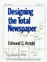 designing the total newspaper 1st edition edmund c arnold 0060148365, 978-0060148362