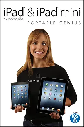 ipad 4th generation and ipad mini portable genius 1st edition paul mcfedries 111847497x, 978-1118474976