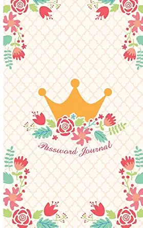 password journal queen and cake internet password keeper 5x8 inch keep your password safe 1st edition