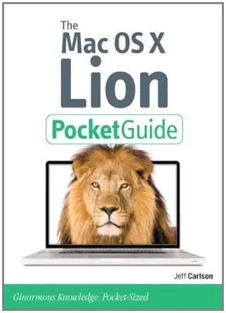 the mac os x lion pocket guide 1st edition jeff carlson 0321776615, 978-0321776617