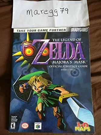 the legend of zelda majoras mask official strategy guide 1st edition bart farkas 0744000122, 978-0744000122