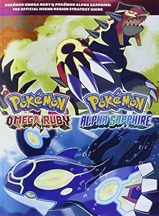 pokamon omega ruby and pokamon alpha sapphire the official hoenn region strategy guide 1st edition pokemon