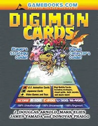 digimon cards collectors and players guide 1st edition james yamada ,mark elies ,donovan praigg ,j douglas