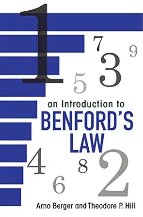 an introduction to benfords law 1st edition arno berger ,theodore p hill 0691163065, 978-0691163062