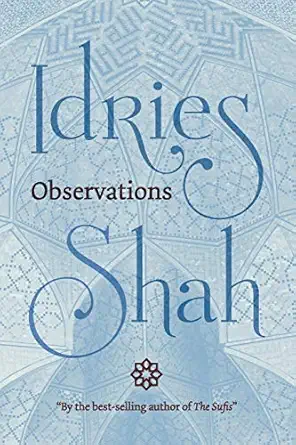 observations 1st edition idries shah 1784792195, 978-1784792190