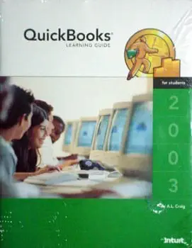 quickbooks learning guide for students 2003 1st edition a l craig 1573381004, 978-1573381000