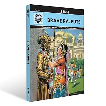 brave rajputs 1st edition amar chitra katha ,anant pai 8184822170, 978-8184822175