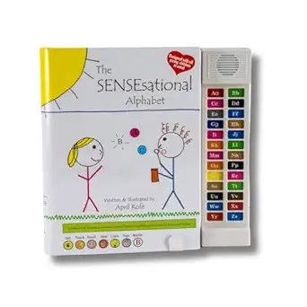 the sensesational alphabet 1st edition april rofe 0977918912, 978-0977918911