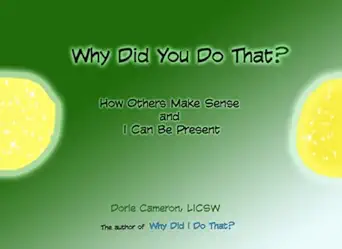 why did you do that how others make sense and i can be present 1st edition dorie cameron licsw 0984052720,