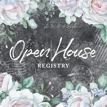 open house registry real estate guest registration book visitor sign in book for realtor real estate agent