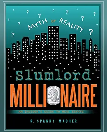 slumlord millionaire 1st edition roland macher 0998809004, 978-0998809007