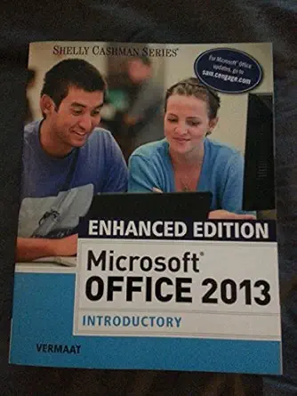 enhanced microsoftoffice 2013 introductory 1st edition misty vermaat 1305408985, 978-1305408982