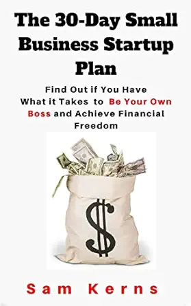 the 30 day small business startup plan find out if you have what it takes to be your own boss and achieve