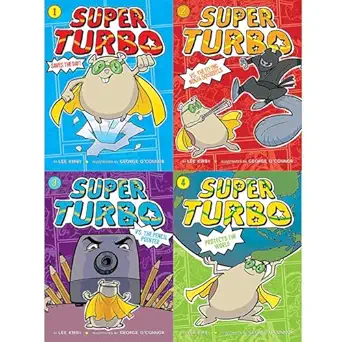 the super turbo collected set super turbo saves the day super turbo vs the flying ninja squirrels super turbo