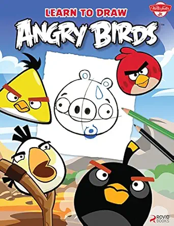 learn to draw angry birds learn to draw all of your favorite angry birds and those bad piggies 1st edition