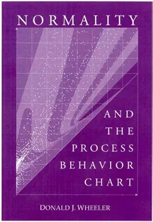 normality and the process behavior chart 1st edition donald j wheeler 0945320566, 978-0945320562