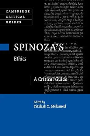 spinozas ethics a critical guide 1st edition yitzhak y melamed 1107542820, 978-1107542822
