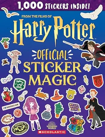 sticker magic 1st edition scholastic 1546135820, 978-1546135821