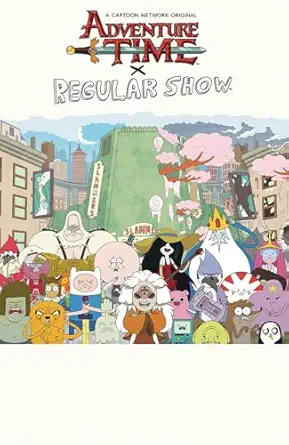 adventure time/regular show 1st edition conor mccreery ,pendleton ward ,jg quintel ,mattia di meo 168415166x,