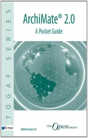 archimate 2 0 1st edition andrew josey 9087536968, 978-9087536961