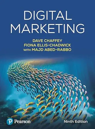 digital marketing 1st edition dave chaffey ,fiona ellis chadwick ,majd abed rabbo 1292738081, 978-1292738086