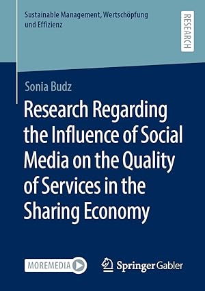 research regarding the influence of social media on the quality of services in the sharing economy 1st